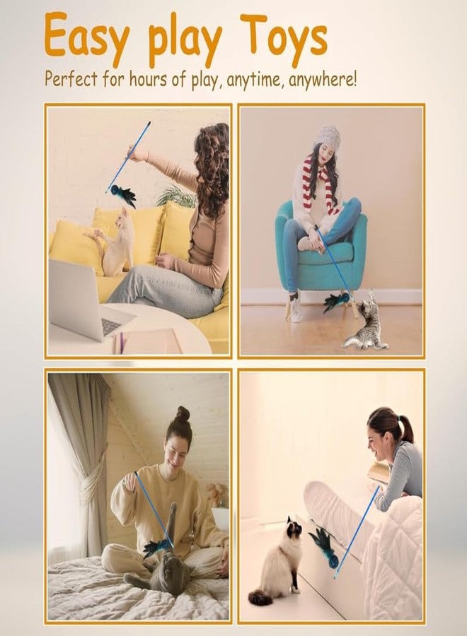 KittuPet لعبة كيتو بيت، عصا إغراء للقطط من السيزال، قطعة واحدة، لعبة تفاعلية للقطط المنزلية، لون أبيض، مقاس واحد - Image 5